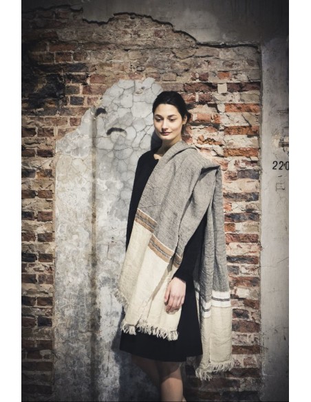 The Belgian Towel – Beeswax Stripe