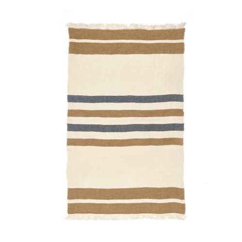 copy of Toalla de playa Fouta - Beeswax Stripe 2