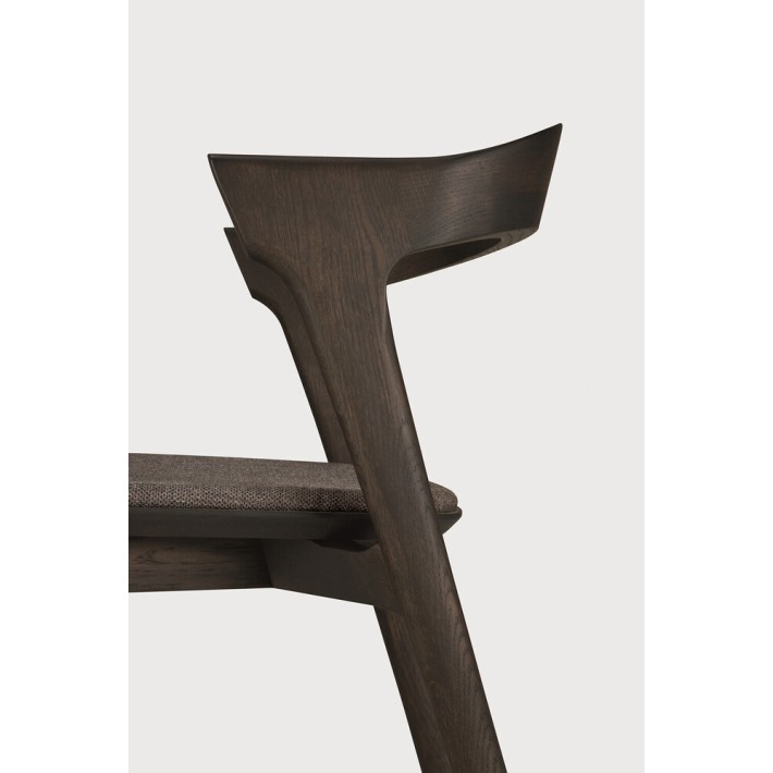 Silla Bok Roble Marrón Tapizada