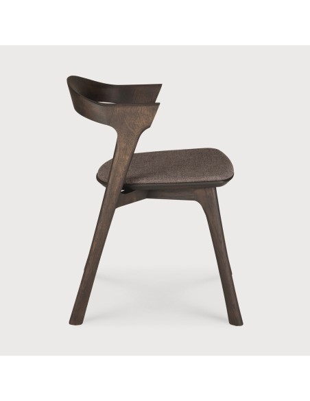 Silla Bok Roble Marrón Tapizada