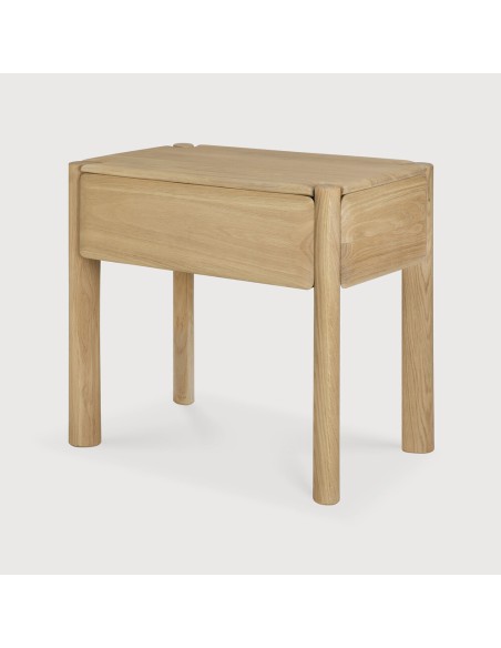 Mesita de noche PI – Roble macizo natural