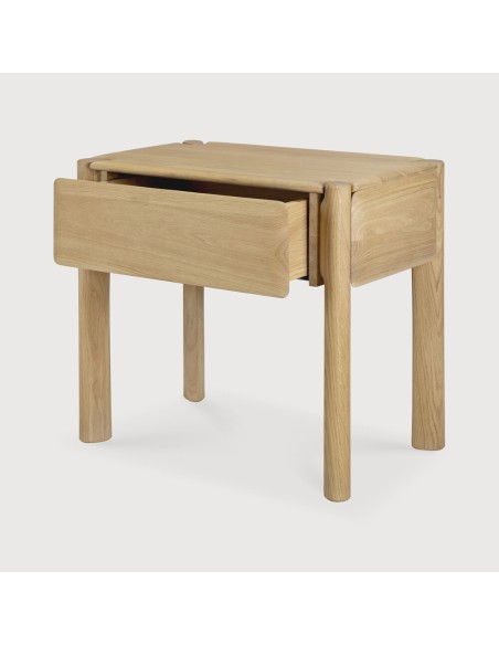 Mesita de noche PI – Roble macizo natural
