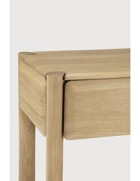 Mesita de noche PI – Roble macizo natural