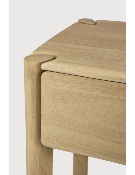 Mesita de noche PI – Roble macizo natural