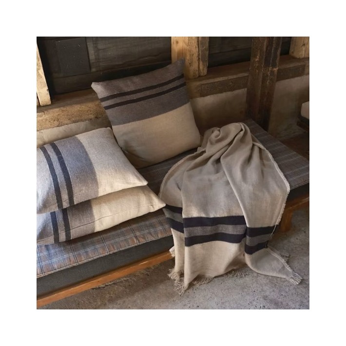 Plaid Black House Stripe – Color Charcoal