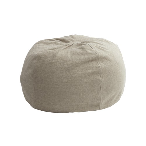 Pouf Bulle Vintage Chenille Nude