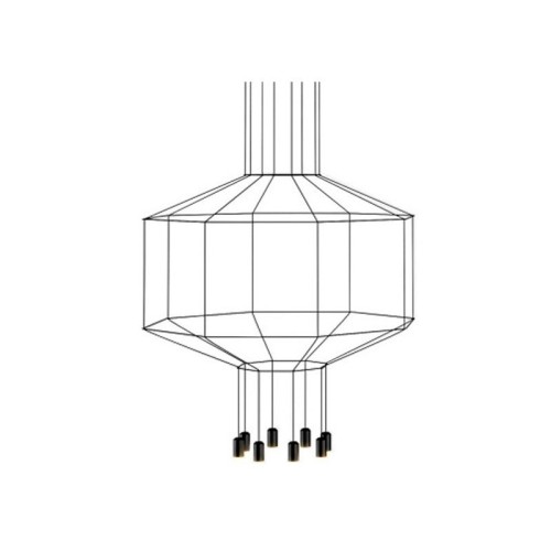 Lámpara Wireflow Volumetric 8 leds