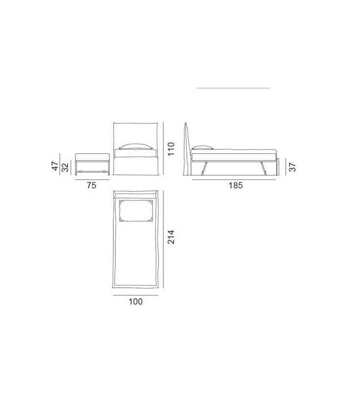 Cama Ghost 82.S