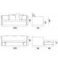 Sofá Cama Ghost 19 Sofá Cama Ghost 19