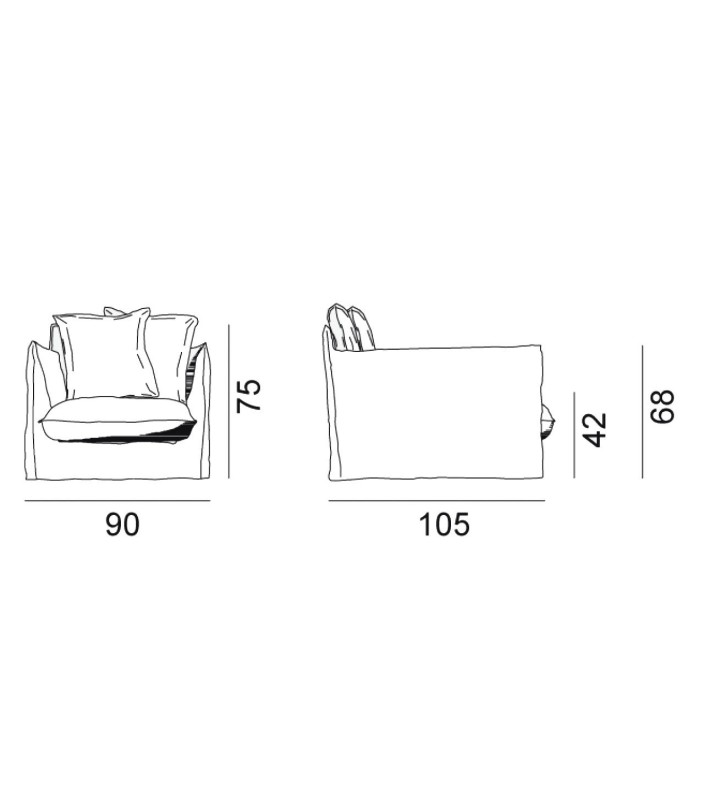 Sillón Ghost 01