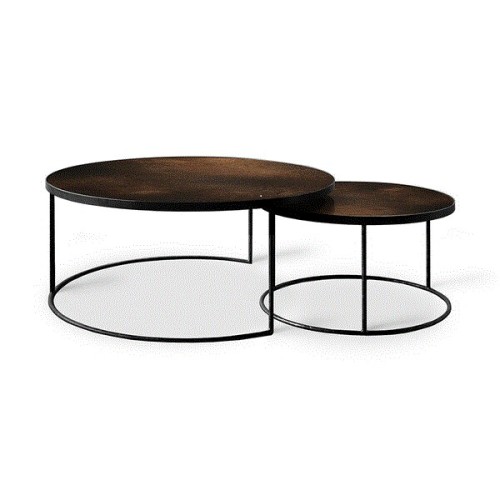 Set de mesas Nesting Bronce