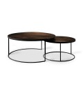 Set de mesas Nesting Bronce Set de mesas Nesting Bronce