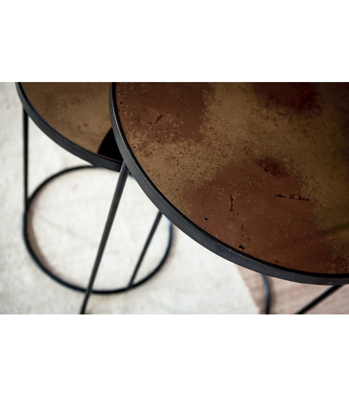 Set de mesas Nesting Bronce