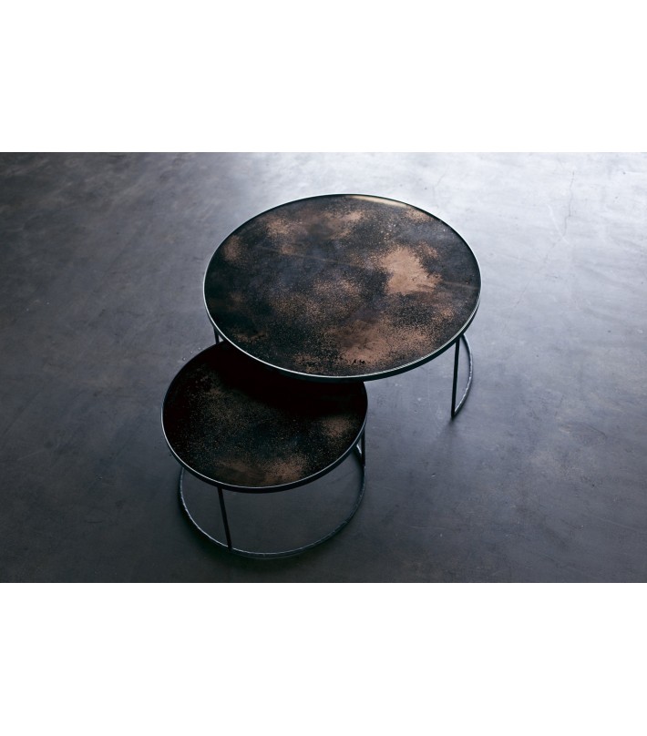 Set de mesas Nesting Bronce