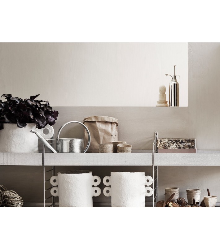 Estantería  de pared con 3 secciones 185x180x30 de acero galvanizado