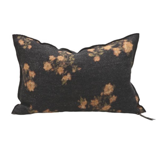 Cojín Wabi Sabi Linen Les Roses Creme