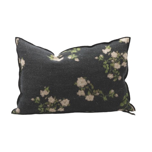 Cojín Wabi Sabi Linen Les Roses Creme