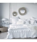 Funda de almohada BOHO Lino Lavado Arrugado Funda de almohada BOHO Lino Lavado Arrugado