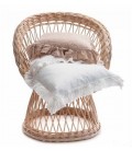 Funda de almohada BOHO Lino Lavado Arrugado