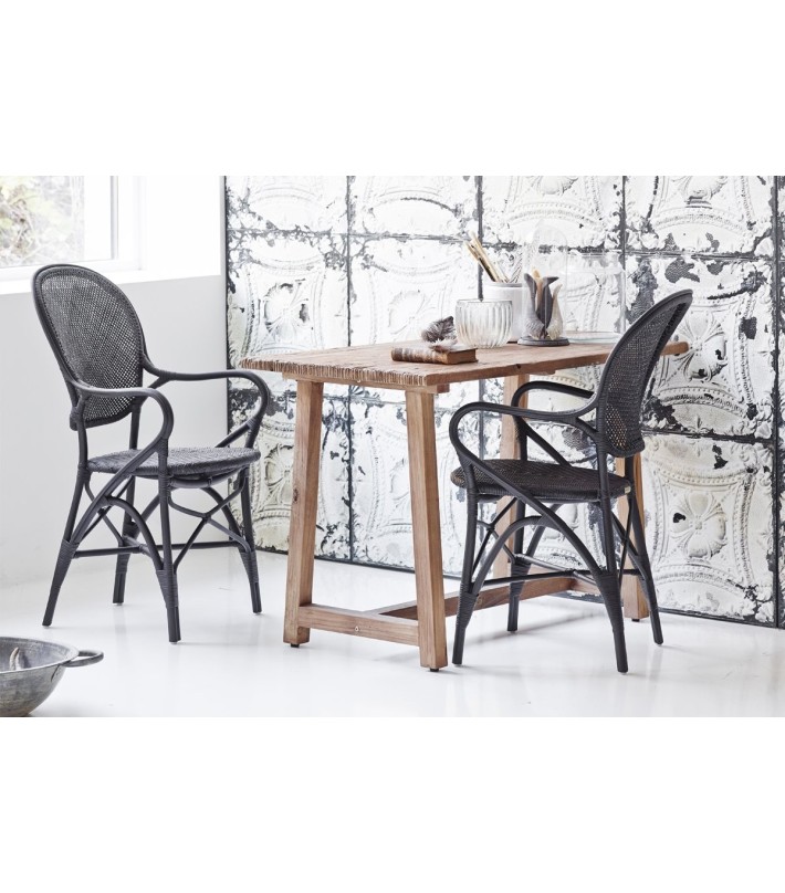 SILLA Rossini Arm Chair | Negro Mate