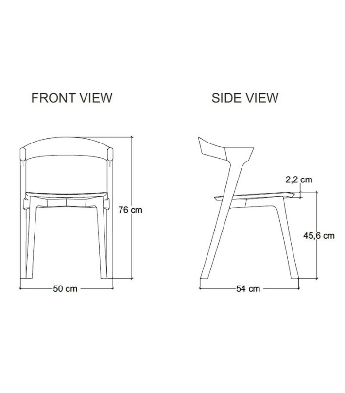 Silla Bok Roble Natural