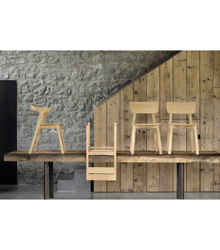 Silla Bok Roble Natural