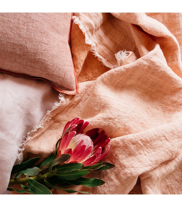 Plaid Vice Versa Washed Linen Gauze