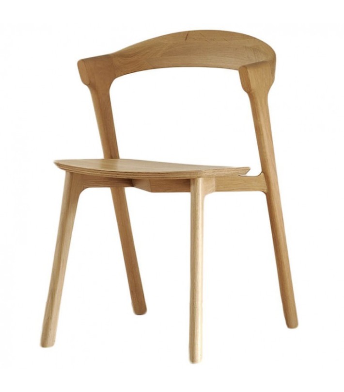 Silla Bok Roble Natural