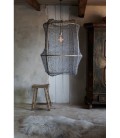 Lámpara Z1 Black Sisal Net Grey
