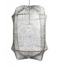 Lámpara Z1 Black Sisal Net Grey
