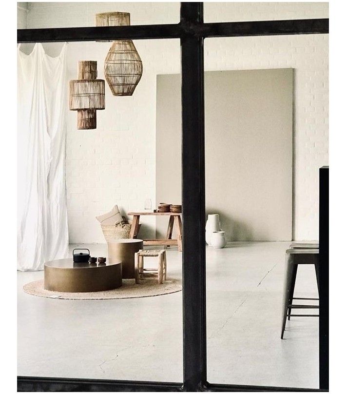 Pantalla Bird, ratán