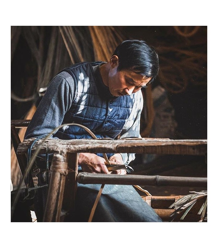 Lámpara Z1 Black Sisal Net Grey