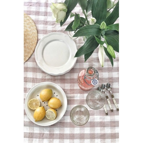 Mantel Bourdon Mimi Vichy Blush 2