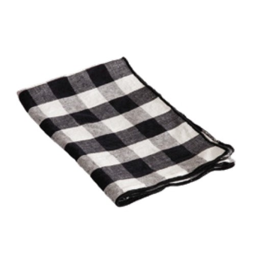 Paño de cocina Bourdon Mimi Vichy Noir
