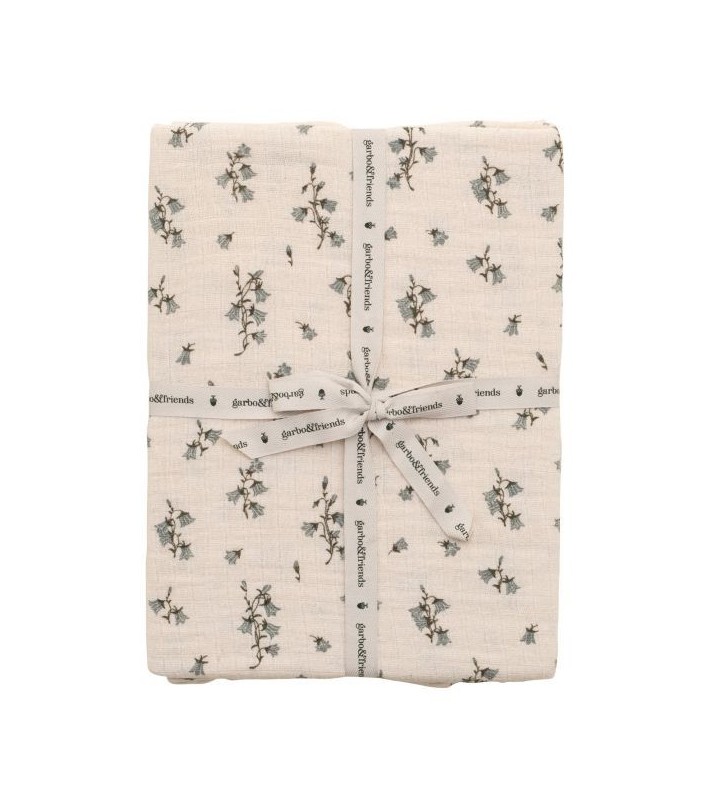 Funda de almohada Bluebell Muslin, Garbo&Friends