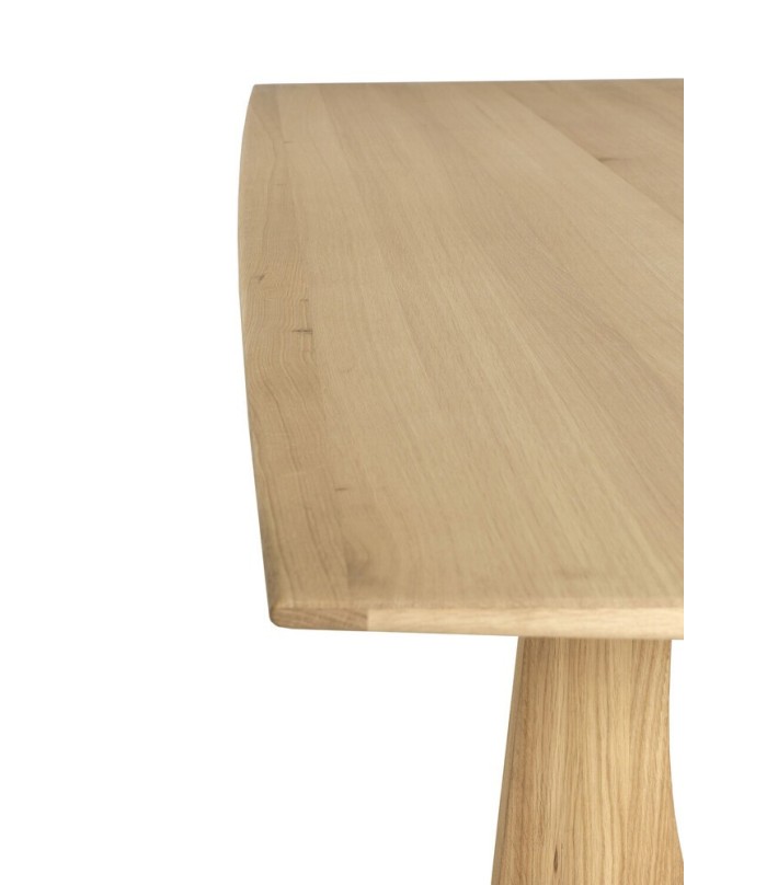 Mesa Geometric de comedor en roble