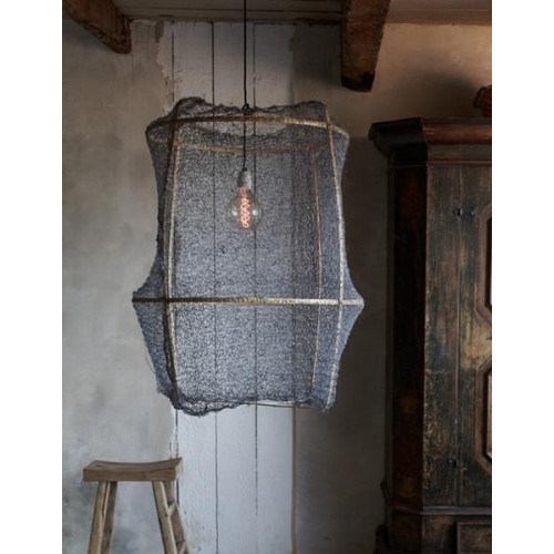 Lámpara Z1 Black Sisal Net Grey 2