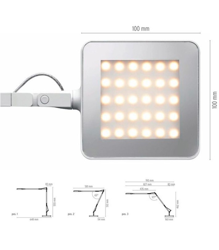 LAMPARA KELVIN LED ANTRACITA