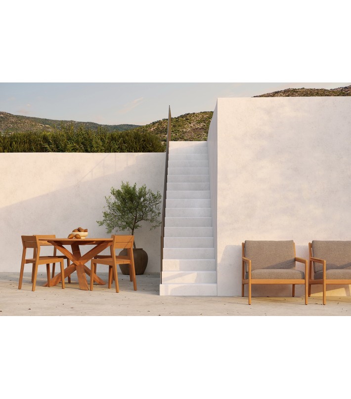 Sofá Jack Outdoor 180 teca