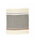 The Belgian Towel Fouta - Beeswax Stripe The Belgian Towel Fouta - Beeswax Stripe