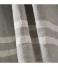 The Belgian Towel Fouta - Gray Stripe The Belgian Towel Fouta - Gray Stripe