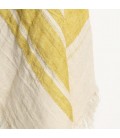 The Belgian Towel Fouta - Mustard Stripe The Belgian Towel Fouta - Mustard Stripe