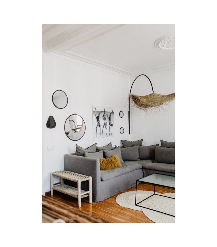 Banqueta Doble Trenzado