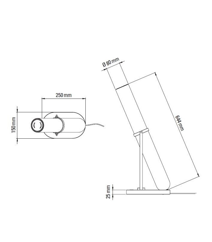Lámpara La Lampe Frechin