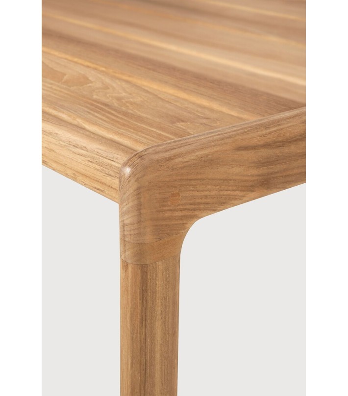 Mesa auxiliar Jack de exterior en teca