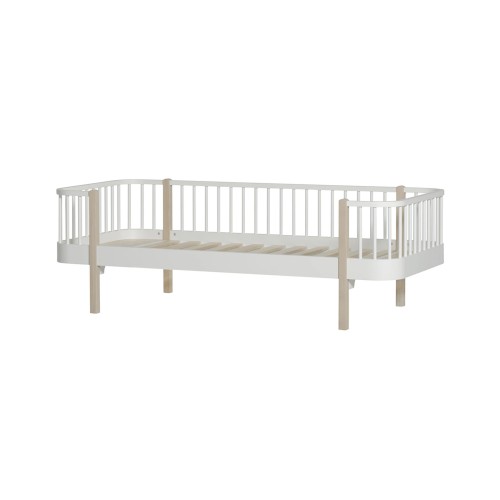 Cama de Día Original Madera Blanca/Roble 2