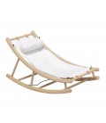 Oak Baby & Toddler Rocker Blanco
