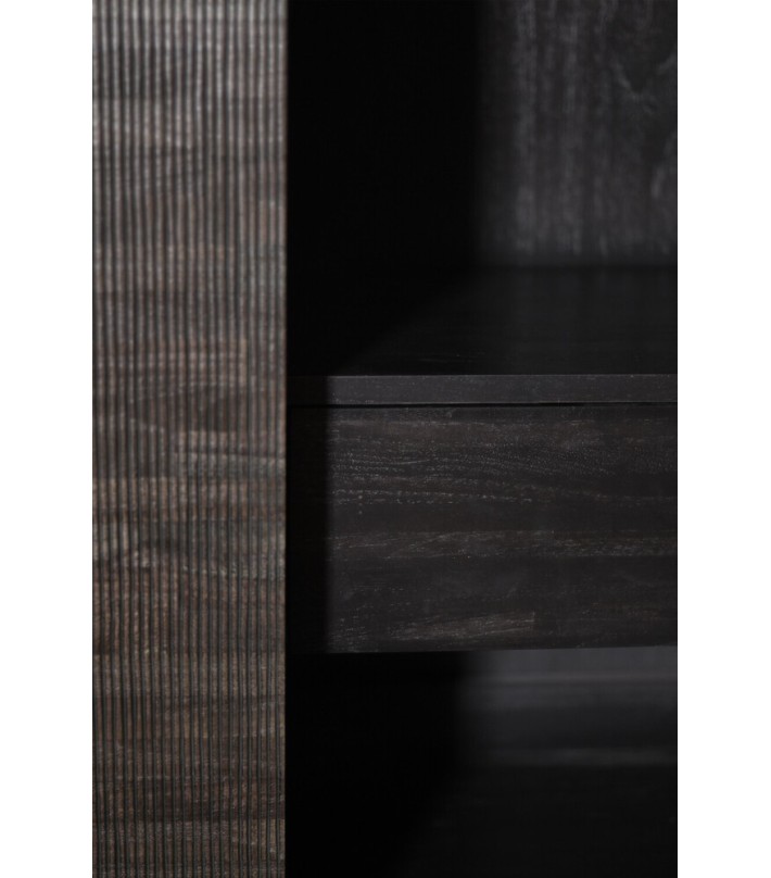 Armario de almacenamiento Grooves en teca