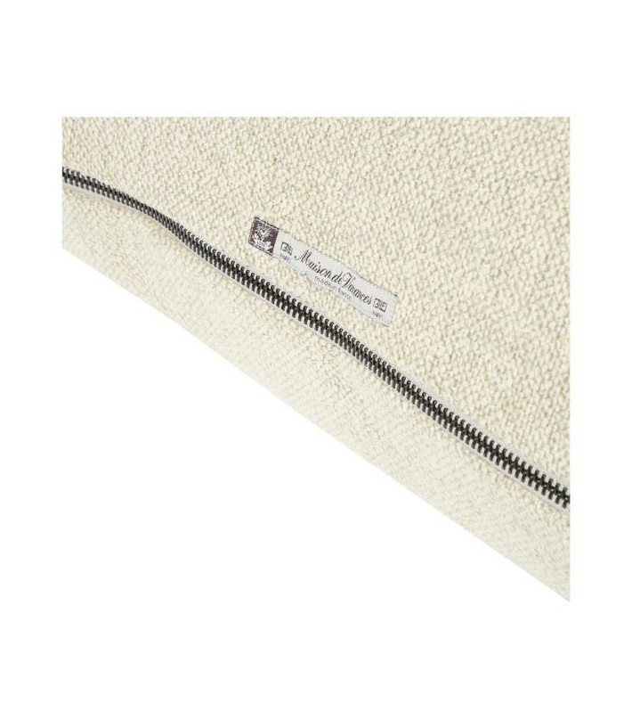 Cojín Vice Versa tela Chenilla Vintage Gris Cemento