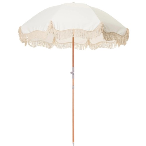 The Premium Beach Umbrella - Antique White